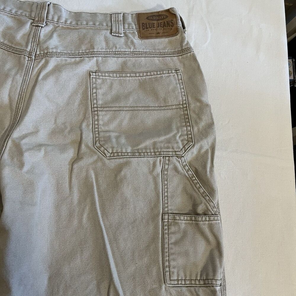 Vintage Old Navy Pants Men 40 Painters Jeans Carpenter Skater Y2K Baggy Loose - Picture 5 of 12